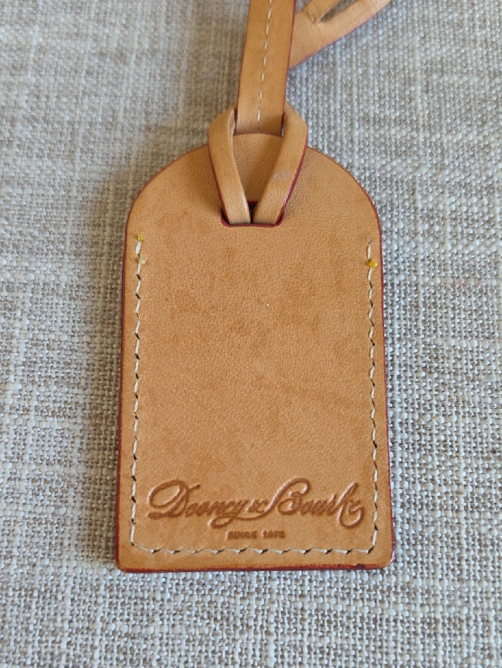Dooney & Bourke Vachetta Leather Bag Tag - Picture 2 of 6